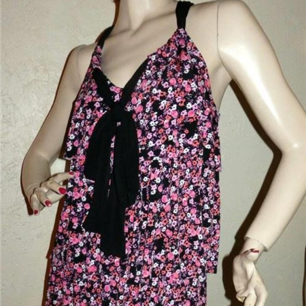 Allen B. By Allen Schartz Floral Knit Sundress - Picture 2 of 6